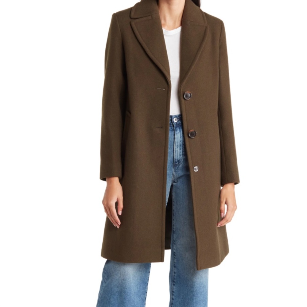 SAM EDELMAN WOOL BLEND COAT